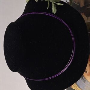 Purple Steel Neck Wire Necklace